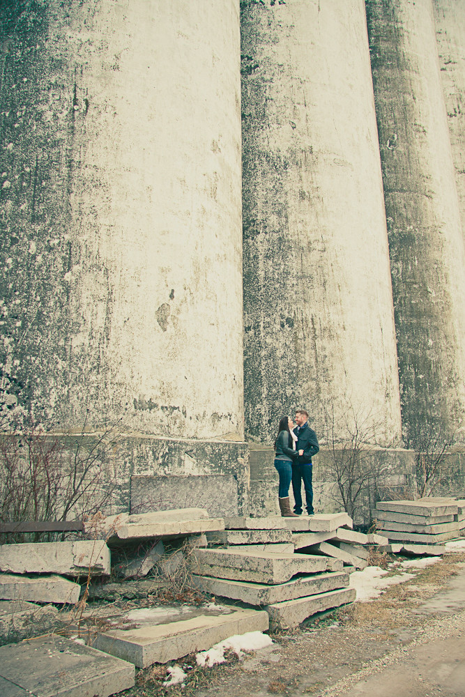 Collingwood terminals engagement photography