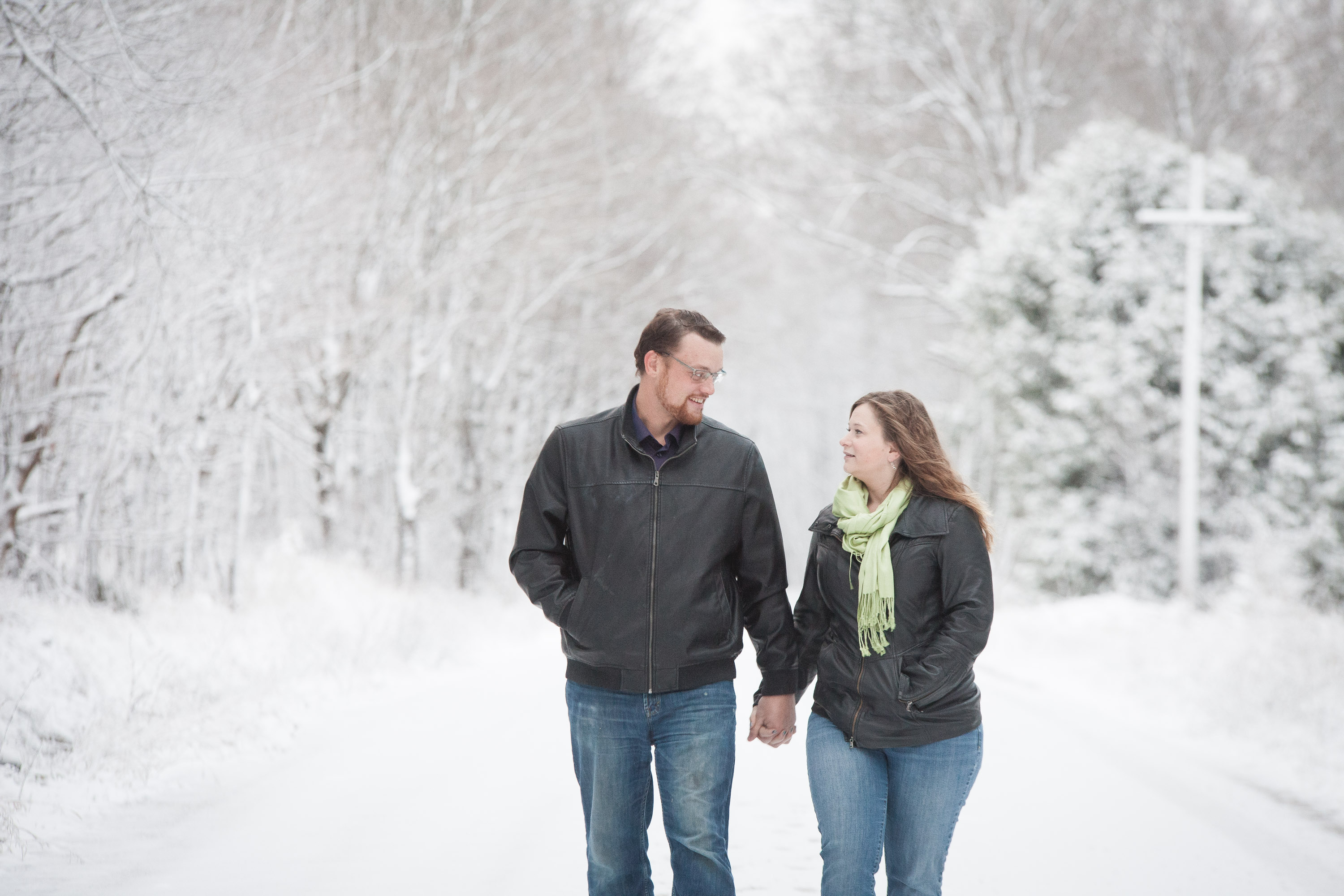 Blue Mountain engagement photography