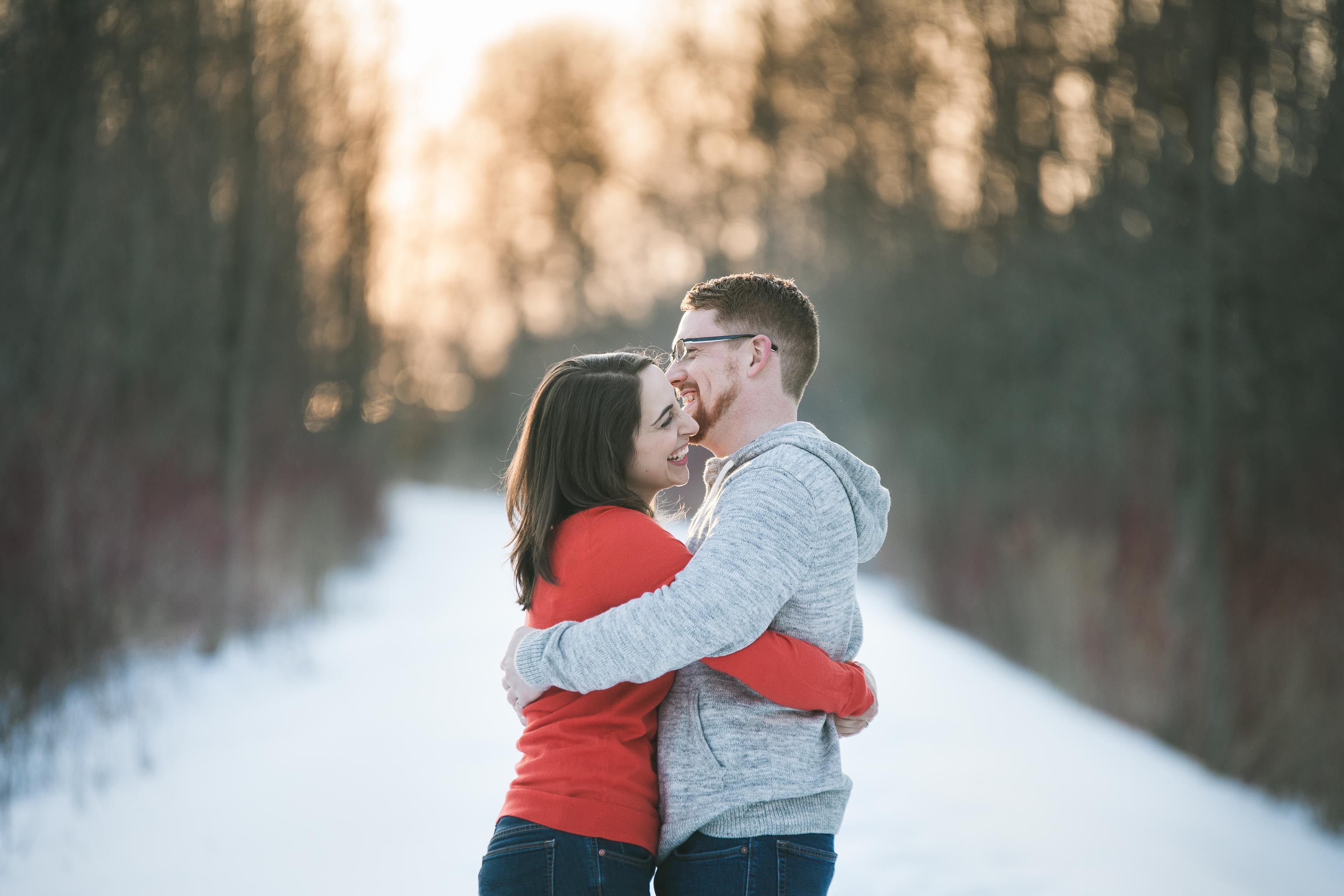 candid ontario engagement photographer