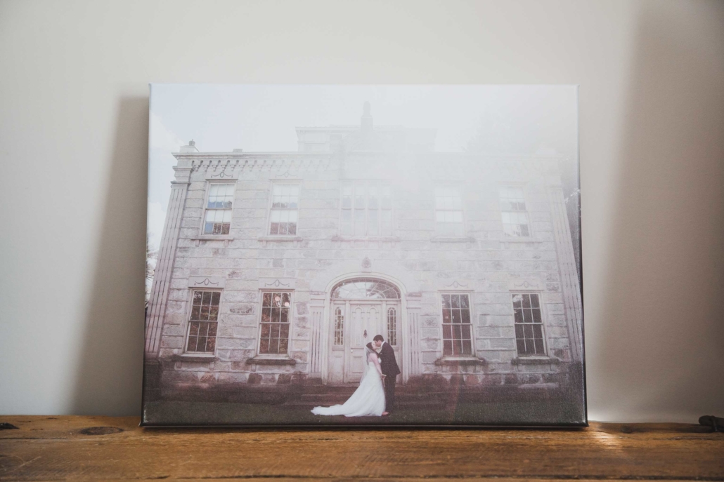 wedding photo canvas