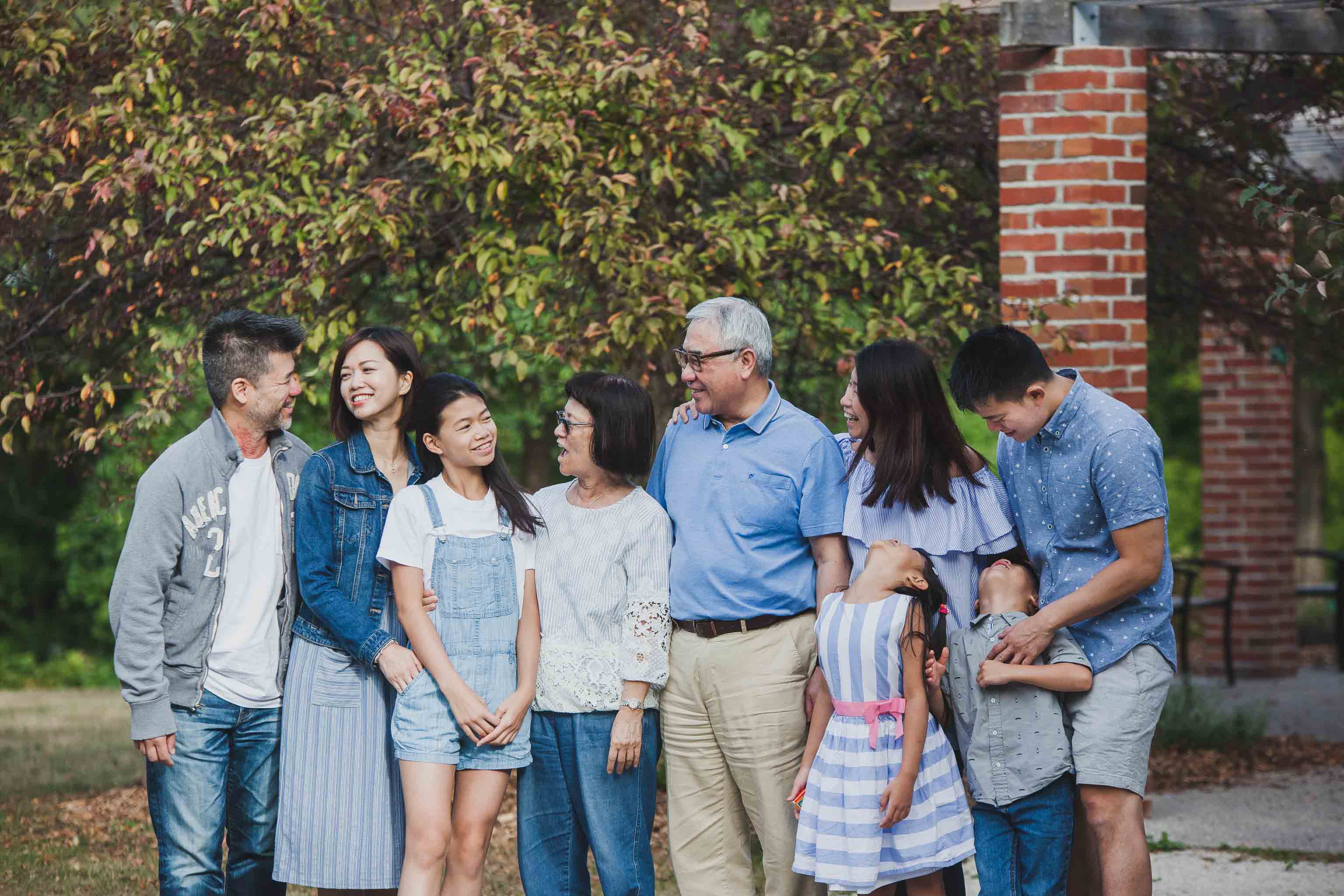 collingwood arboretum family photos
