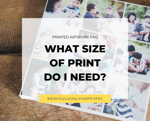 photography print sizing