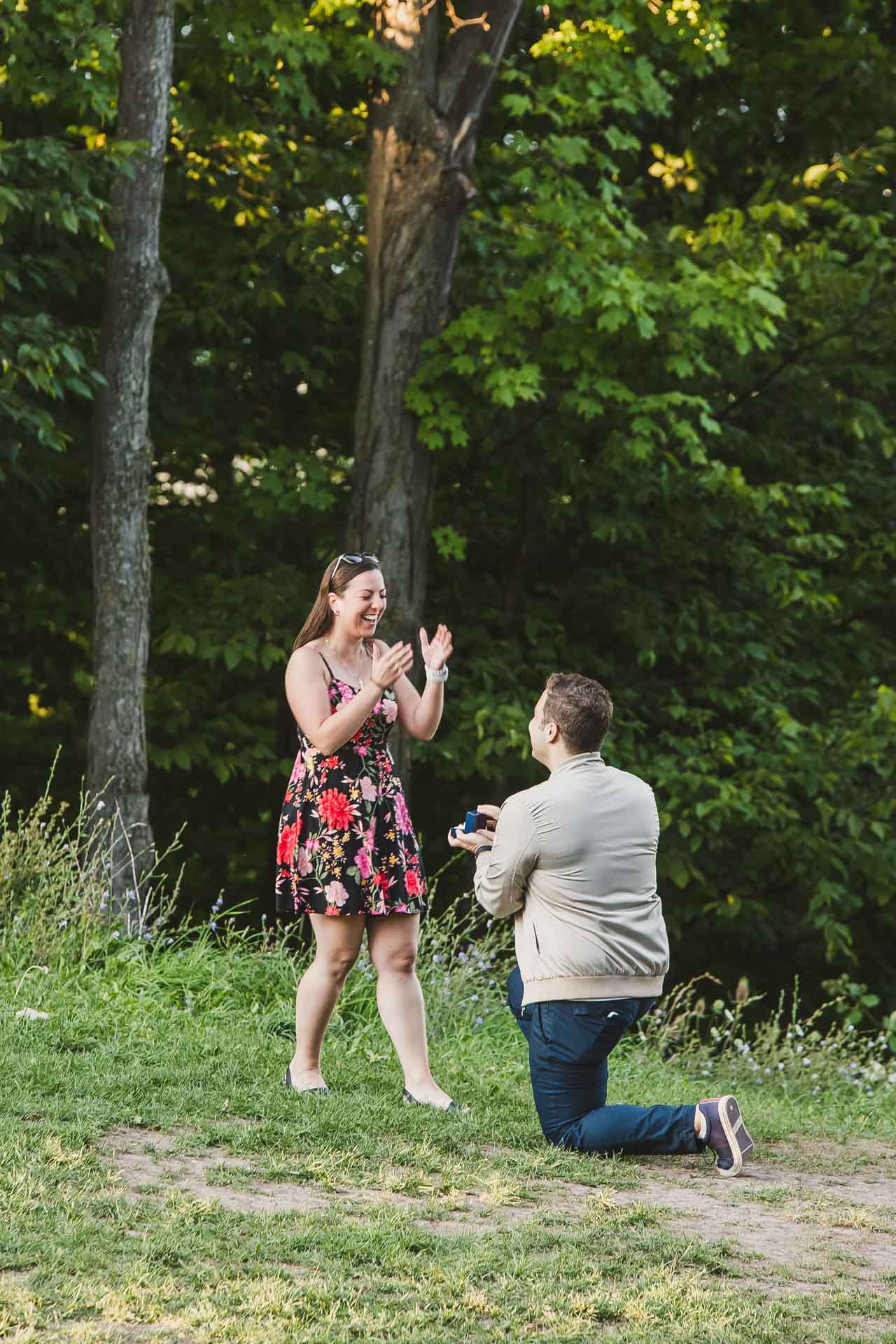 Georgian Bay proposal photography