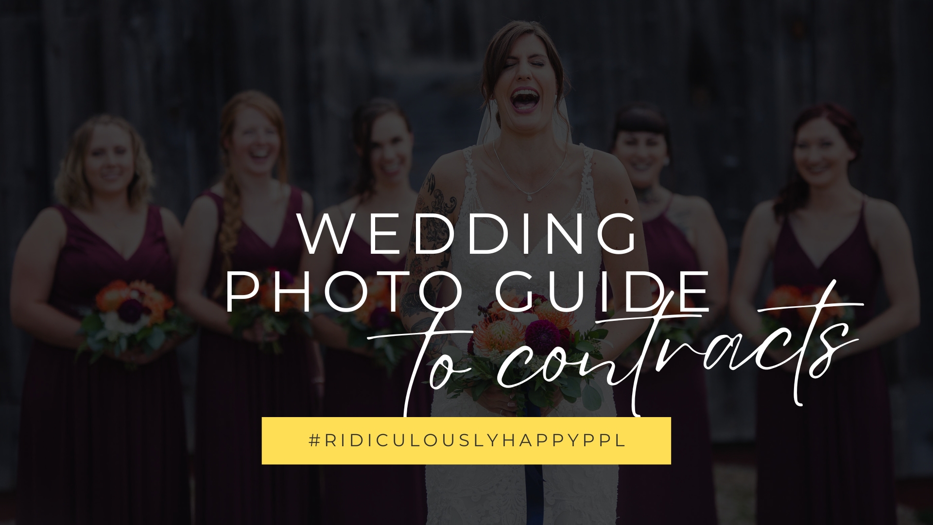 wedding photography guide to contracts