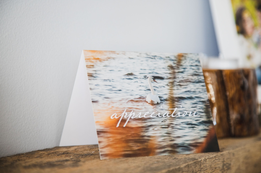 fine art thank you cards