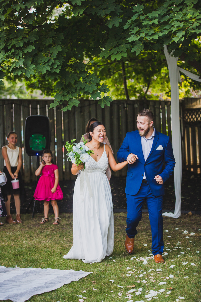 surprise Barrie wedding photos