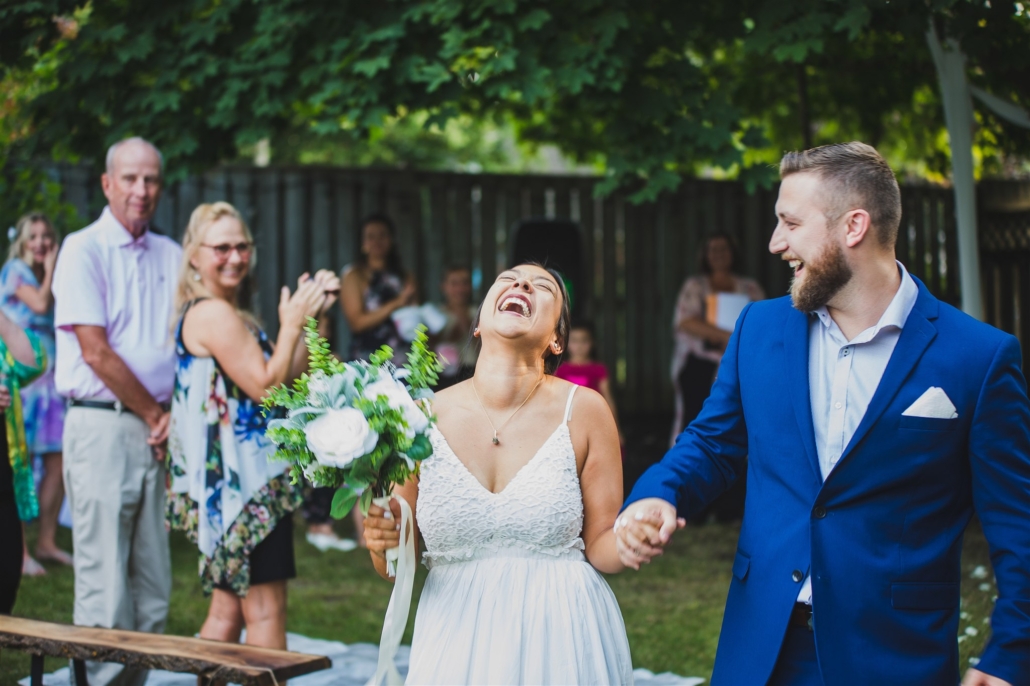 surprise Barrie wedding photos