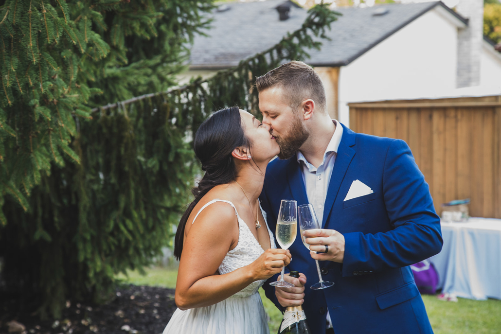 Barrie couple cheersing