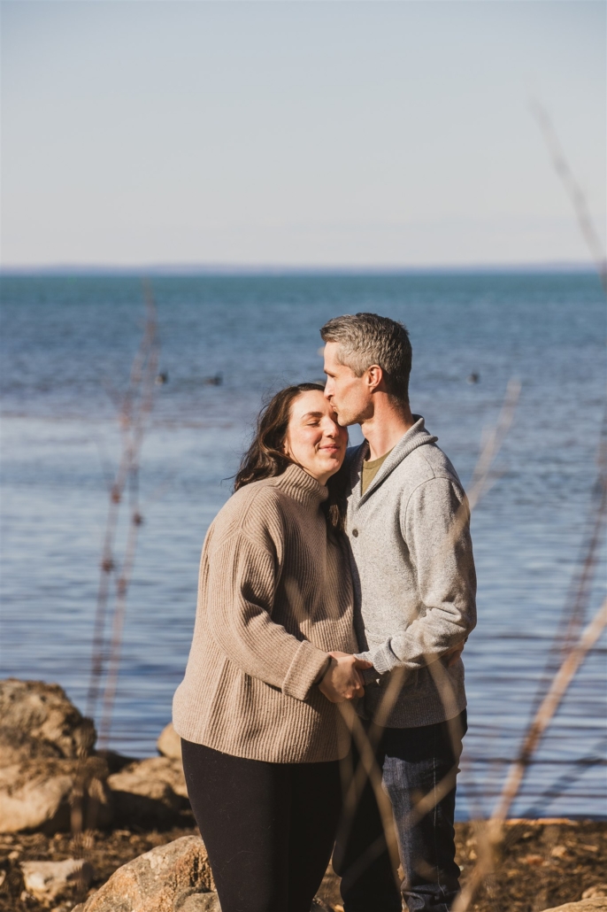 couple on the water in Collingwood
