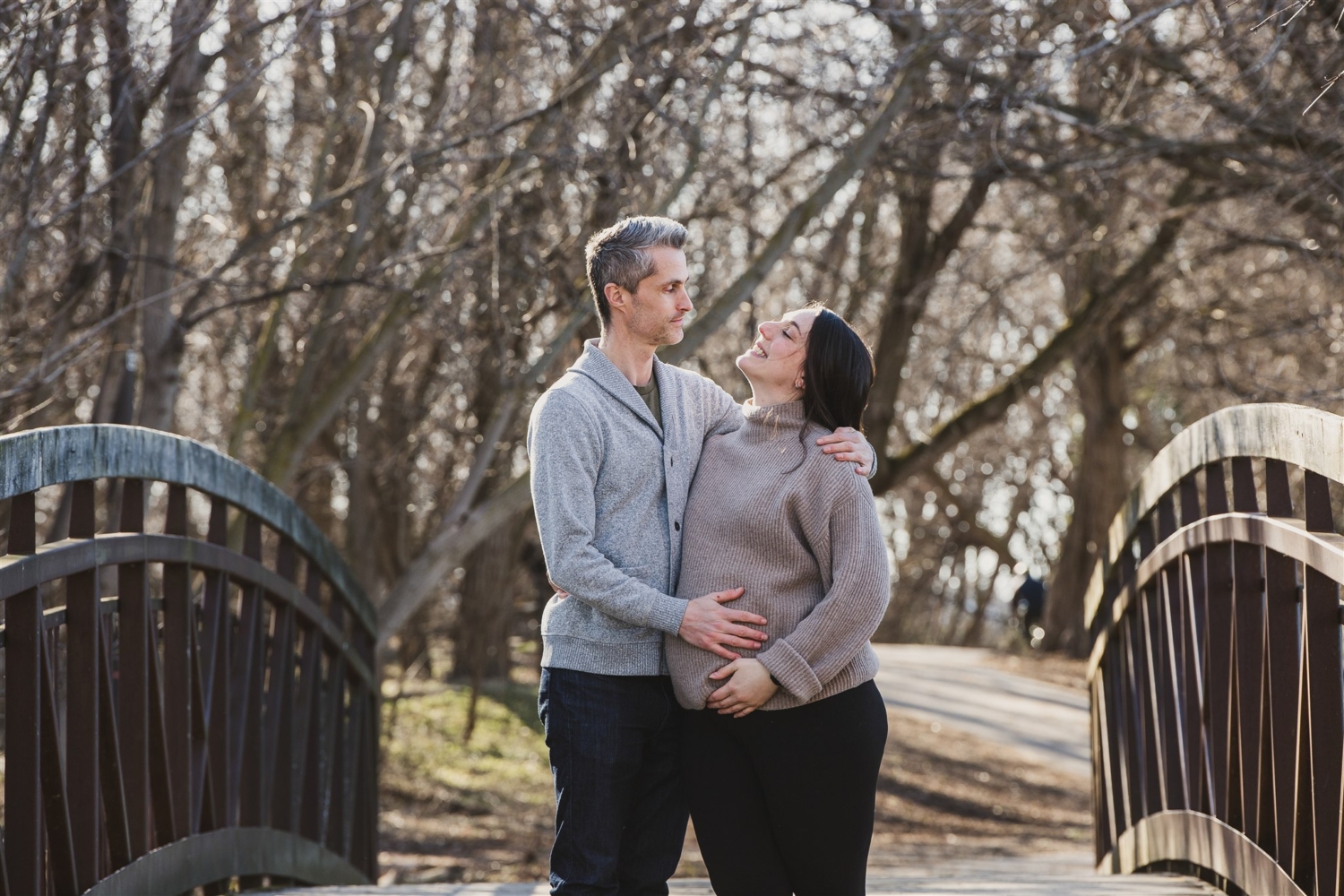 Collingwood Arboretum maternity photo