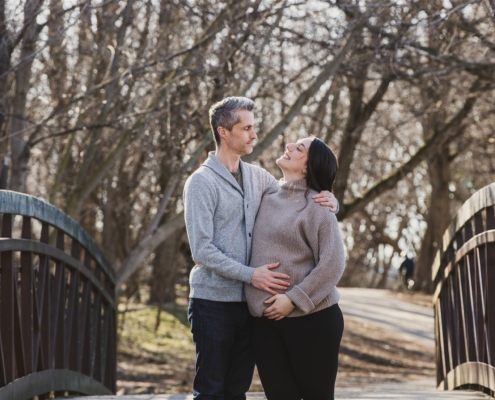 Collingwood Arboretum maternity photo