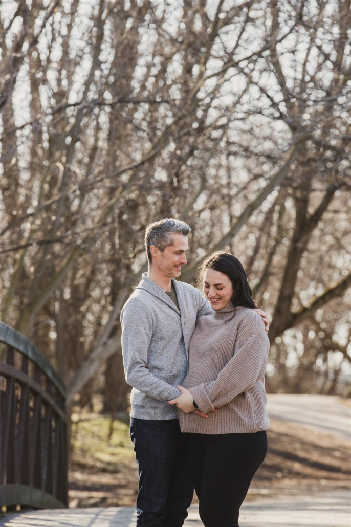 spring maternity photos in Collingwood