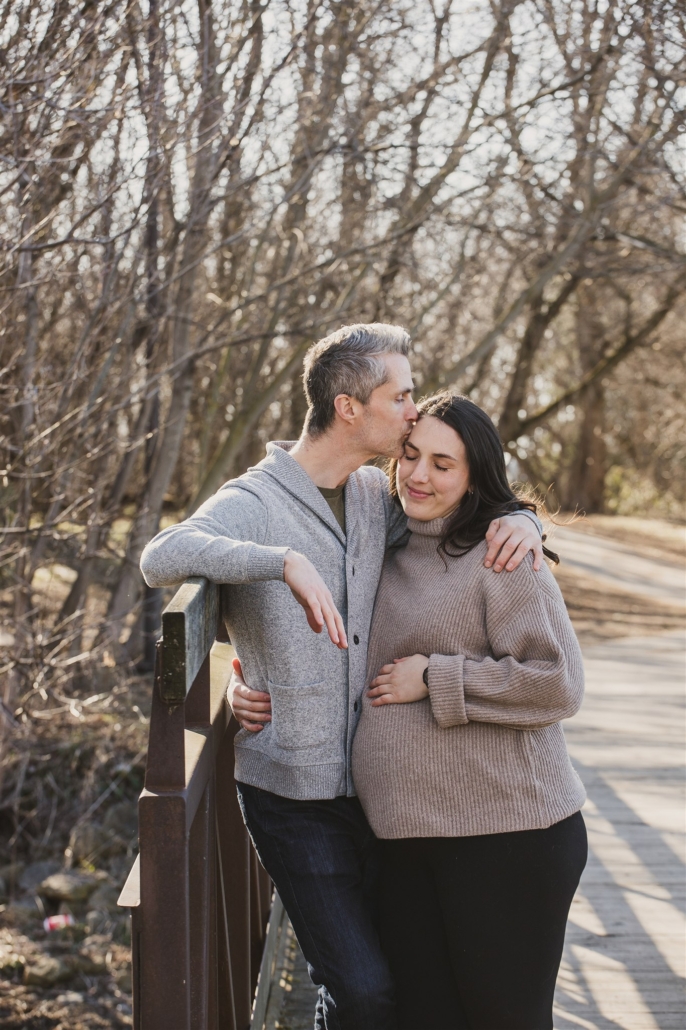 pregnancy photos at Collingwood Arboretum