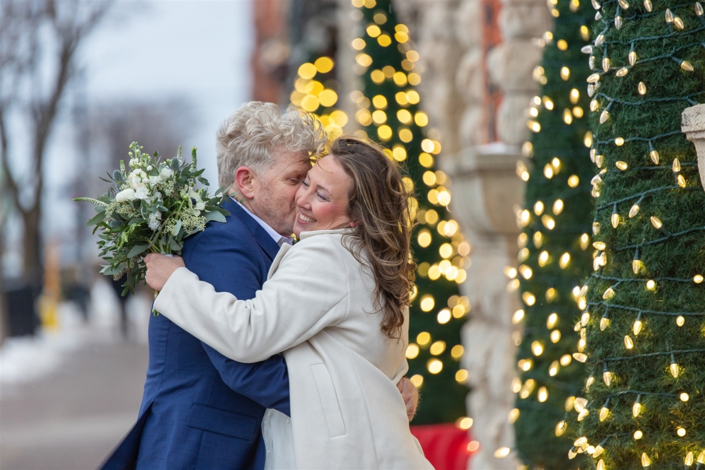 Christmas wedding in Collingwood