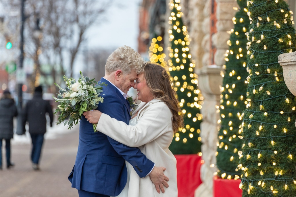 Christmas wedding in Collingwood