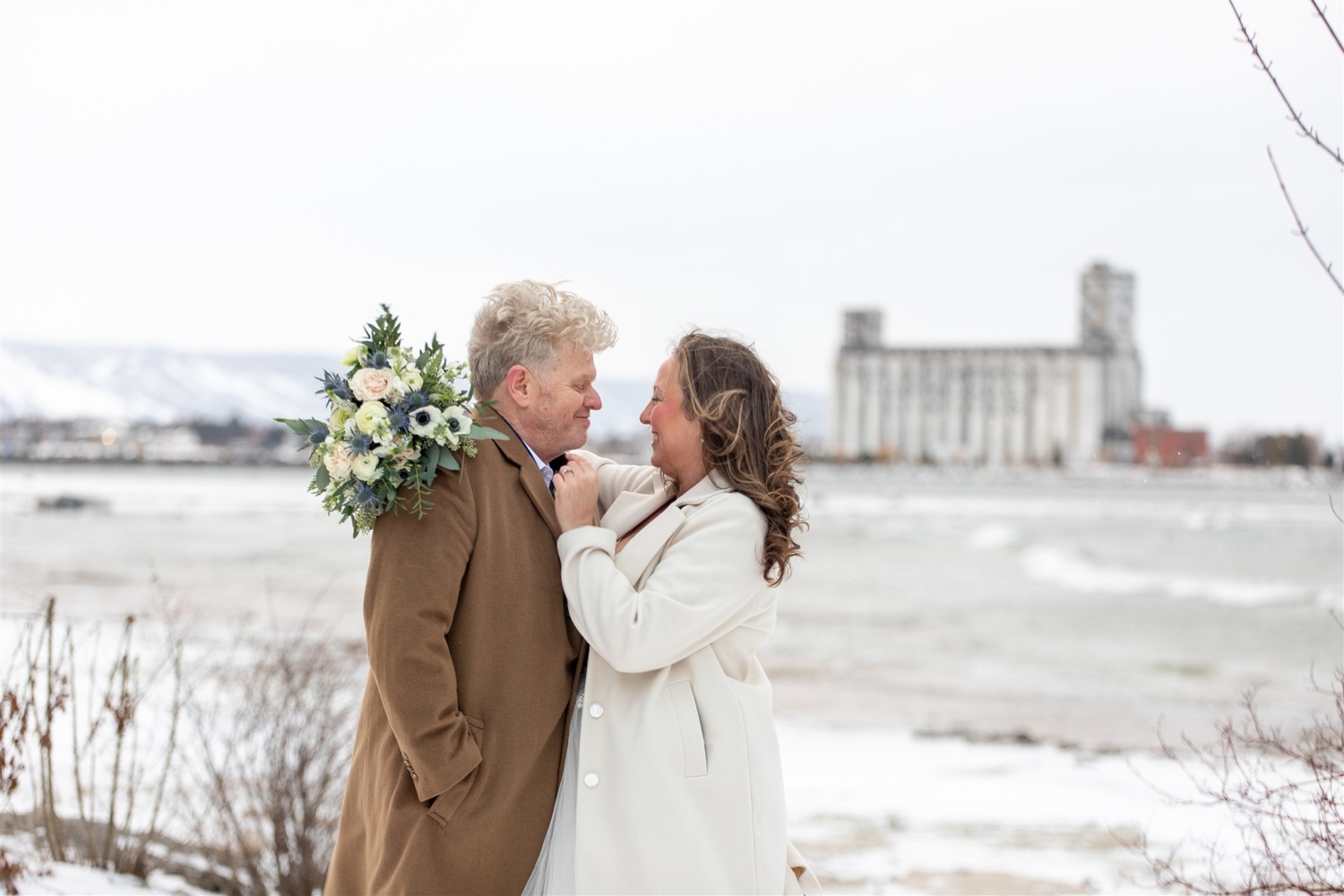 winter wedding in Collingwood