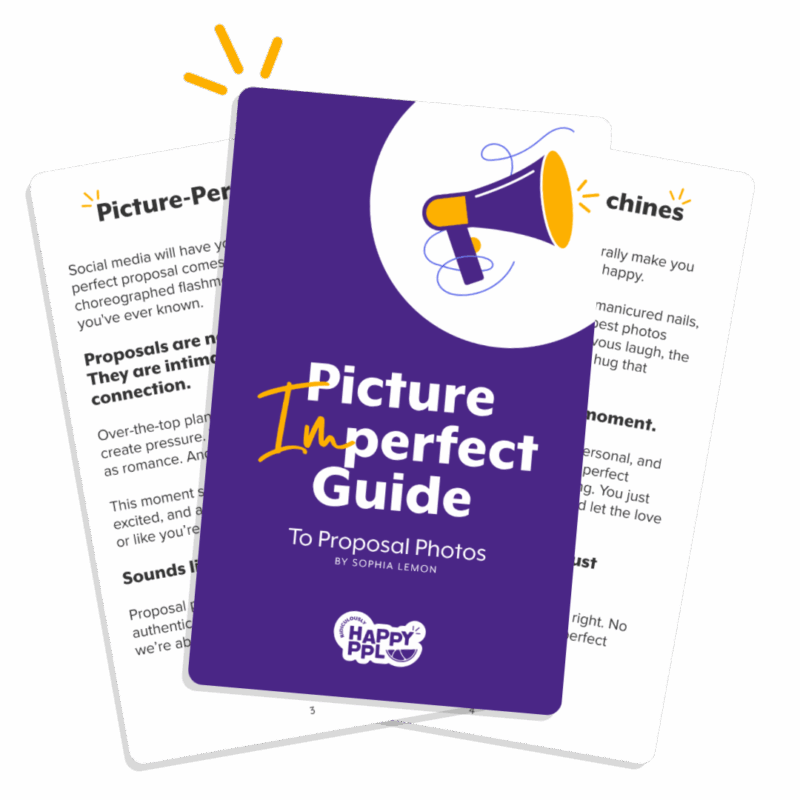 Picture Imperfect Guide to Proposal Photos
