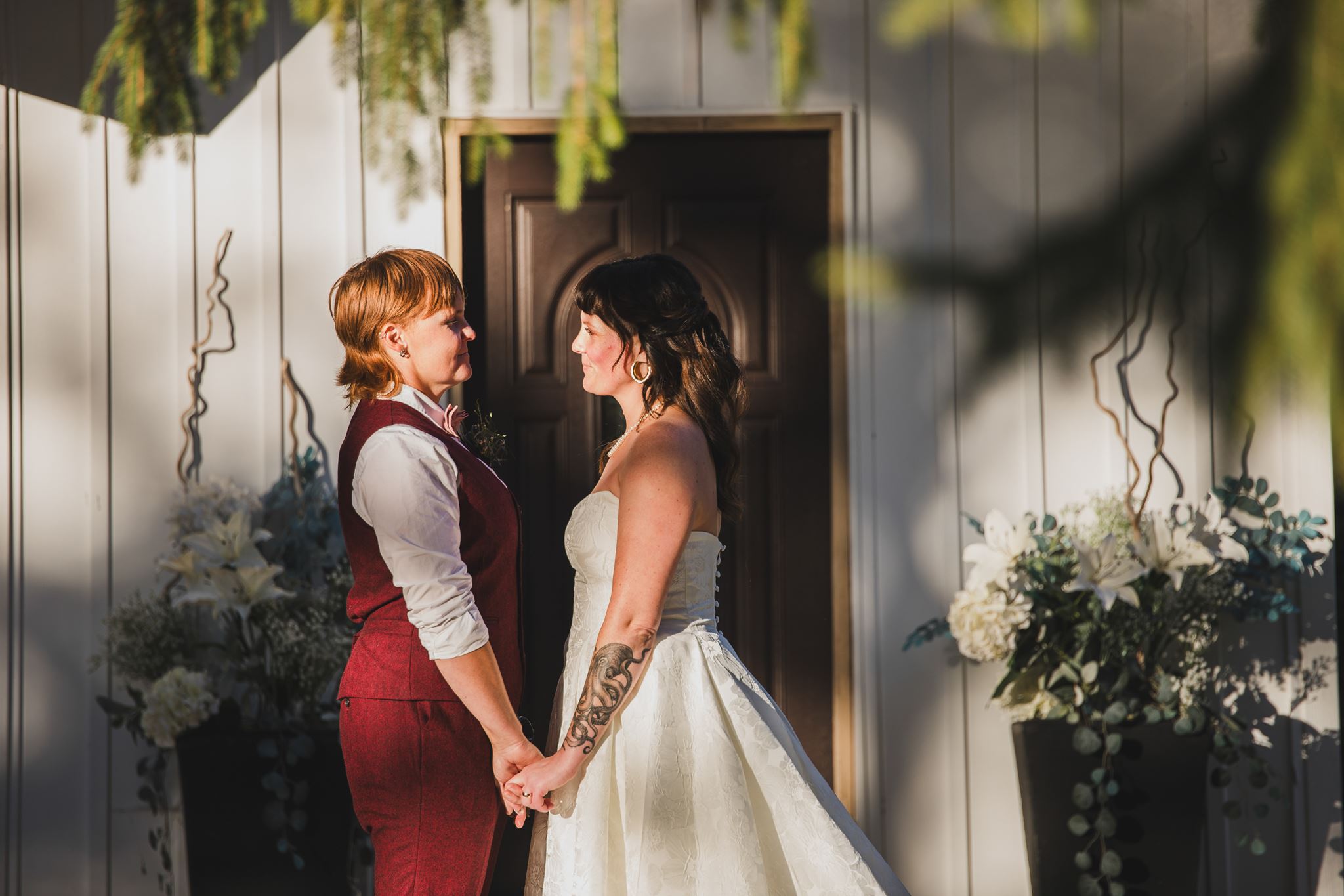 LGBTQ wedding photography at The Best Little Wedding Chapel in Meaford, Ontario